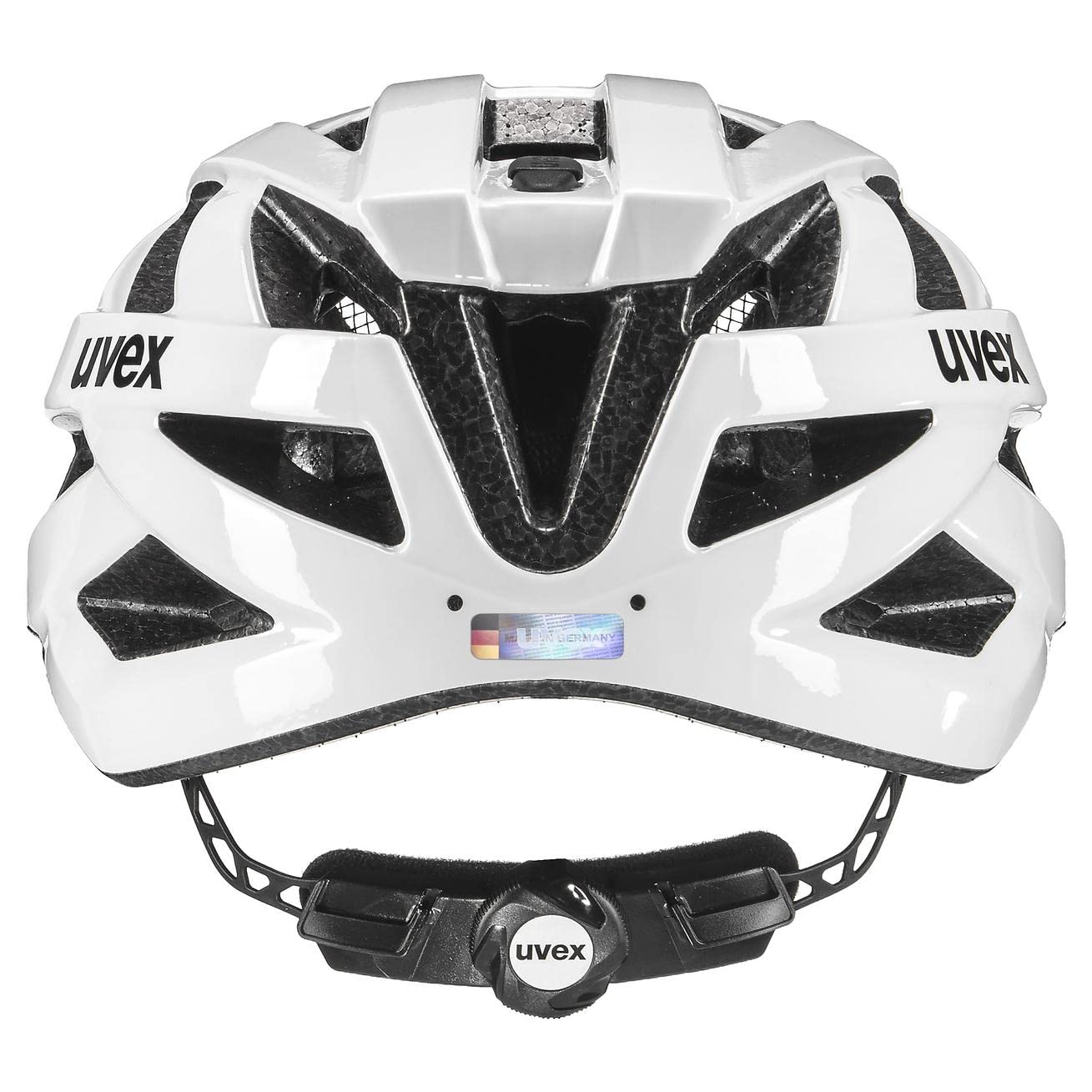 uvex i-vo 3D - leichter Allround-Helm für Damen und Herren - individuelle Größenanpassung - erweiterbar mit LED-Licht - white - 52-57 cm