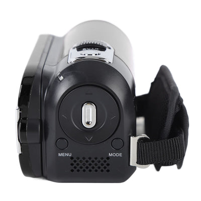 Akozon Handheld-Video-Camcorder, 1080P 16 MP DV-Kamera, 2,7-Zoll-TFT-drehbarer Bildschirm, 16-Fach Vlogging-Video für Kinder, Digitalzoom mit USB-Kabel, Schwarzer -DV-Player (Schwarz)