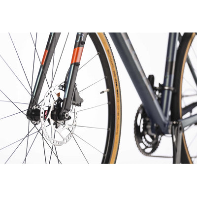 Airtracks Herren Gravel Bike 28 Zoll Gravel Fahrrad Sterrato 7.0 Shimano 2 x 10 Gang GRX-400 - UD Carbon Gabel - Rahmenhöhen 52cm und 55cm - Modell 2023 (55cm (Körpergröße 175-188cm))
