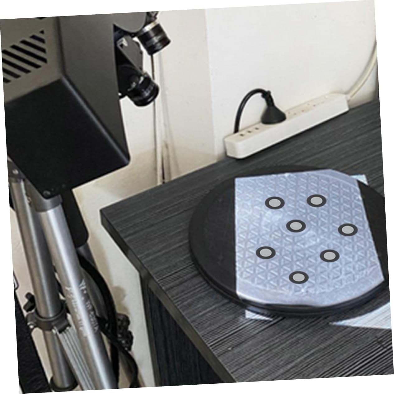 Mikikit 20 Blätter Reflektierende Folie Für Den Scanner Logo-Aufkleber Scan-markierungsaufkleber Reflexionsmarker Zum Scannen Bezugsmarkierungspunkt Zubehör Das Haustier Verdicken 3D