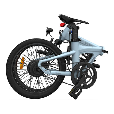 ADO e-Bike Air20S Elektrofahrrad, ebike Damen/ebike Herren,Bike,klapprad,E-Faltrad Riemenantrieb,17,5 kg, ADO Smart APP,2,4" LCD,20 Zoll,klappbar