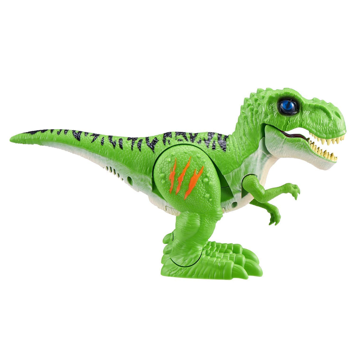 Robo Alive Angreifender T-Rex Serie 2, Dinosaurier-Spielzeug, batteriebetriebenes Roboter-Spielzeug (grün)