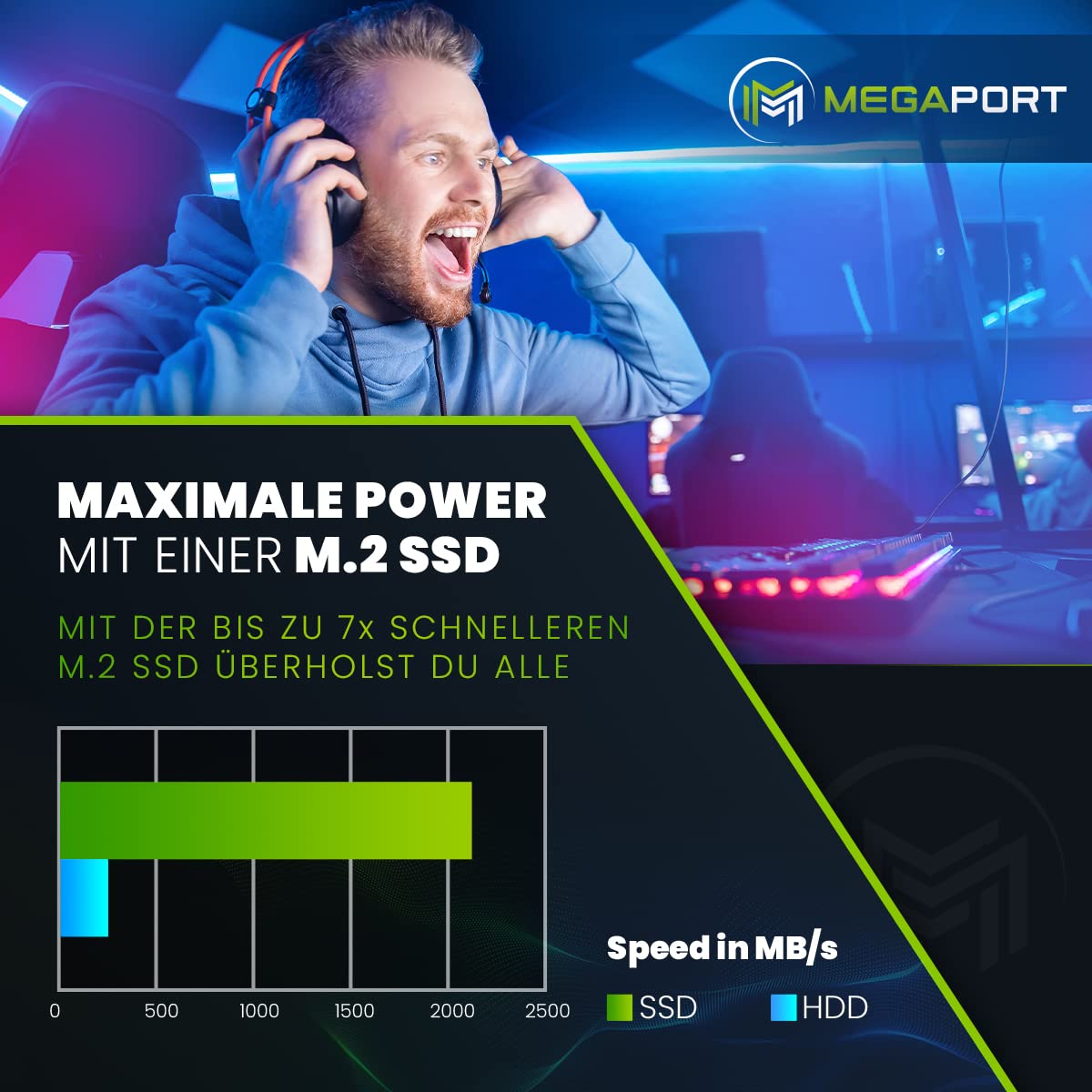 Megaport High End Gaming PC Intel Core i7-13700F 16-Kern bis 5,20GHz Turbo • Windows 11 • Nvidia GeForce RTX4070 12G • 32GB 3200MHz DDR4 • 1TB M.2 SSD • WLAN • Gamer pc Computer Gaming