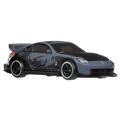 Hot Wheels Spielzeugautos, Fast & Furious Tokyo Drift Premiumpaket, 5 Die-Cast-Fahrzeuge aus dem Fast-Film im Maßstab 1:64 in Sammelverpackung, JFL99