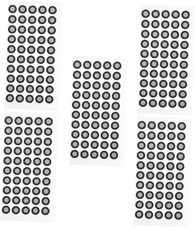 UKCOCO 15 Blätter Reflektierende Folie Für Den Scanner Logo-Aufkleber Referenzpunkte Zum Scannen Reflektierende Filmbezugspunkte Bezugsmarkierungspunkt Das Haustier Das Schild 3D