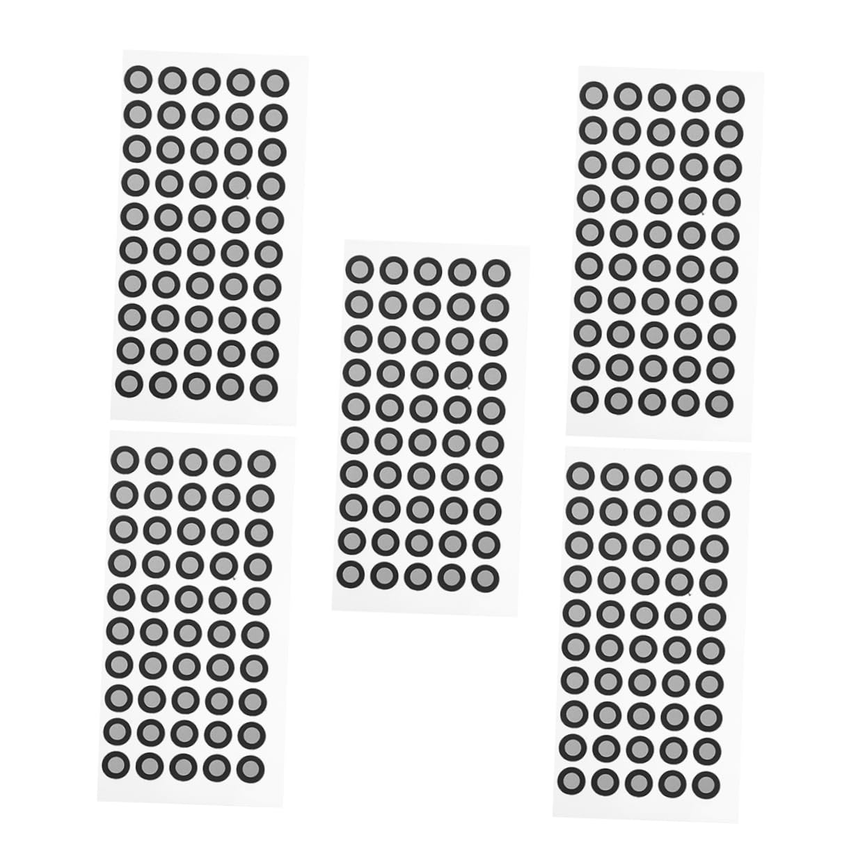 UKCOCO 15 Blätter Reflektierende Folie Für Den Scanner Logo-Aufkleber Referenzpunkte Zum Scannen Reflektierende Filmbezugspunkte Bezugsmarkierungspunkt Das Haustier Das Schild 3D