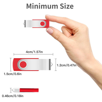 USB Sticks 4GB 10 Stück, AreTop USB 2.0 Speicherstick 4GB USB Sticks 10 Stück High Speed Datenspeicher Memory Sticks (Mehrfarbig)