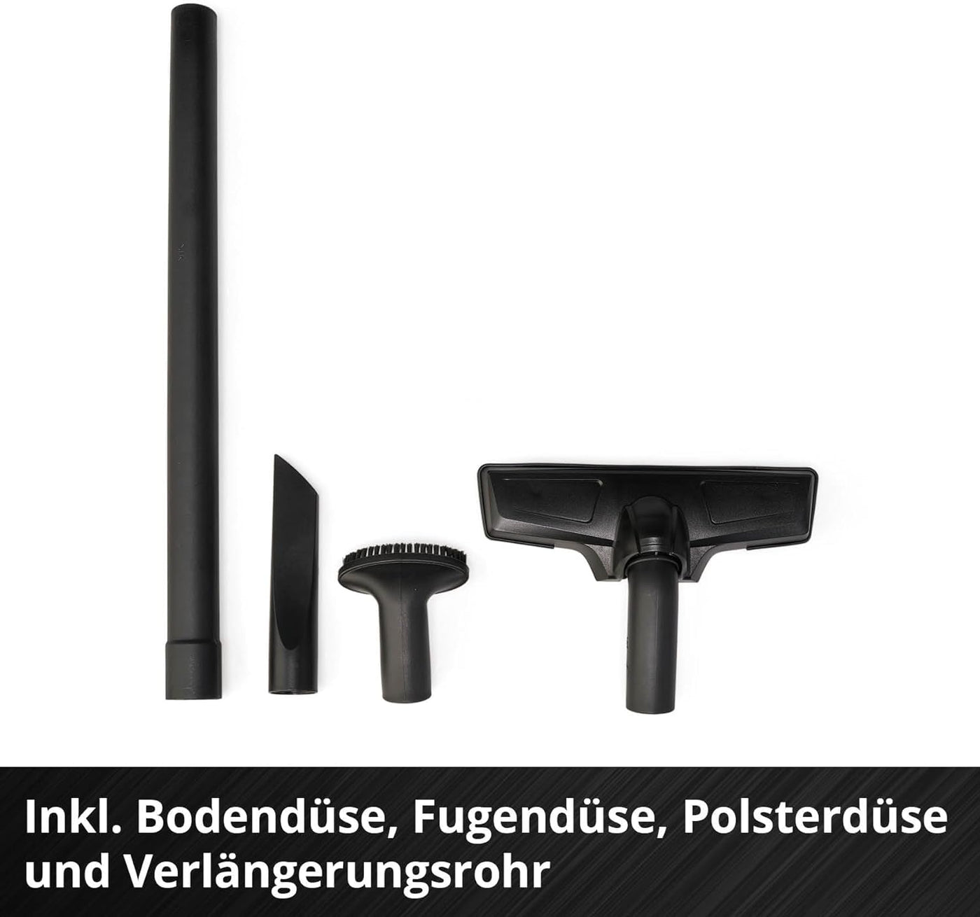 Einhell Akku-Handstaubsauger TE-VC 18 Li-Solo Power X-Change (18 V, 42 mbar Saugleistung, 540 ml-Staubfangbehälter, inkl. 3 Düsen, Verlängerung, Wandhalterung, ohne Akku und Ladegerät)