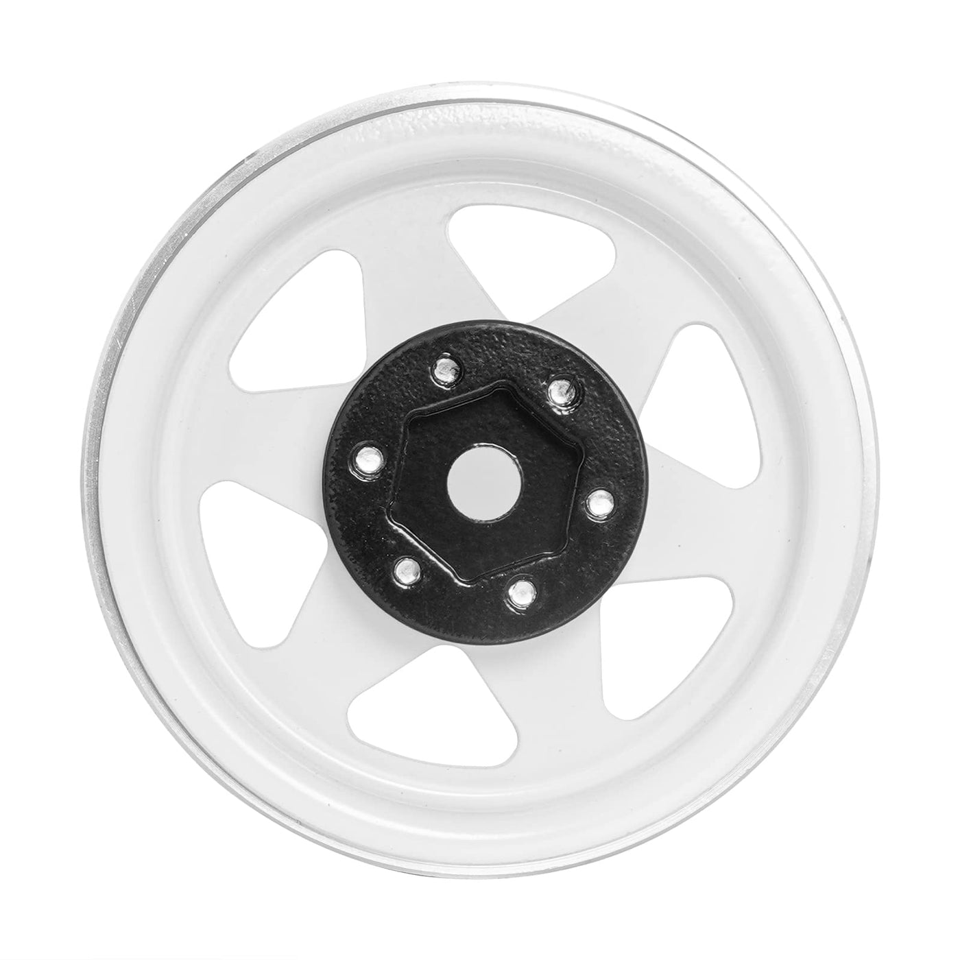 INJORA 1.9 Pneus Mud Terrain Roue Pneus Pour Axial SCX10 UTB18 TRX4 Redcat Gen8 VS4-10 1/10 RC Crawler Auto, Weiß