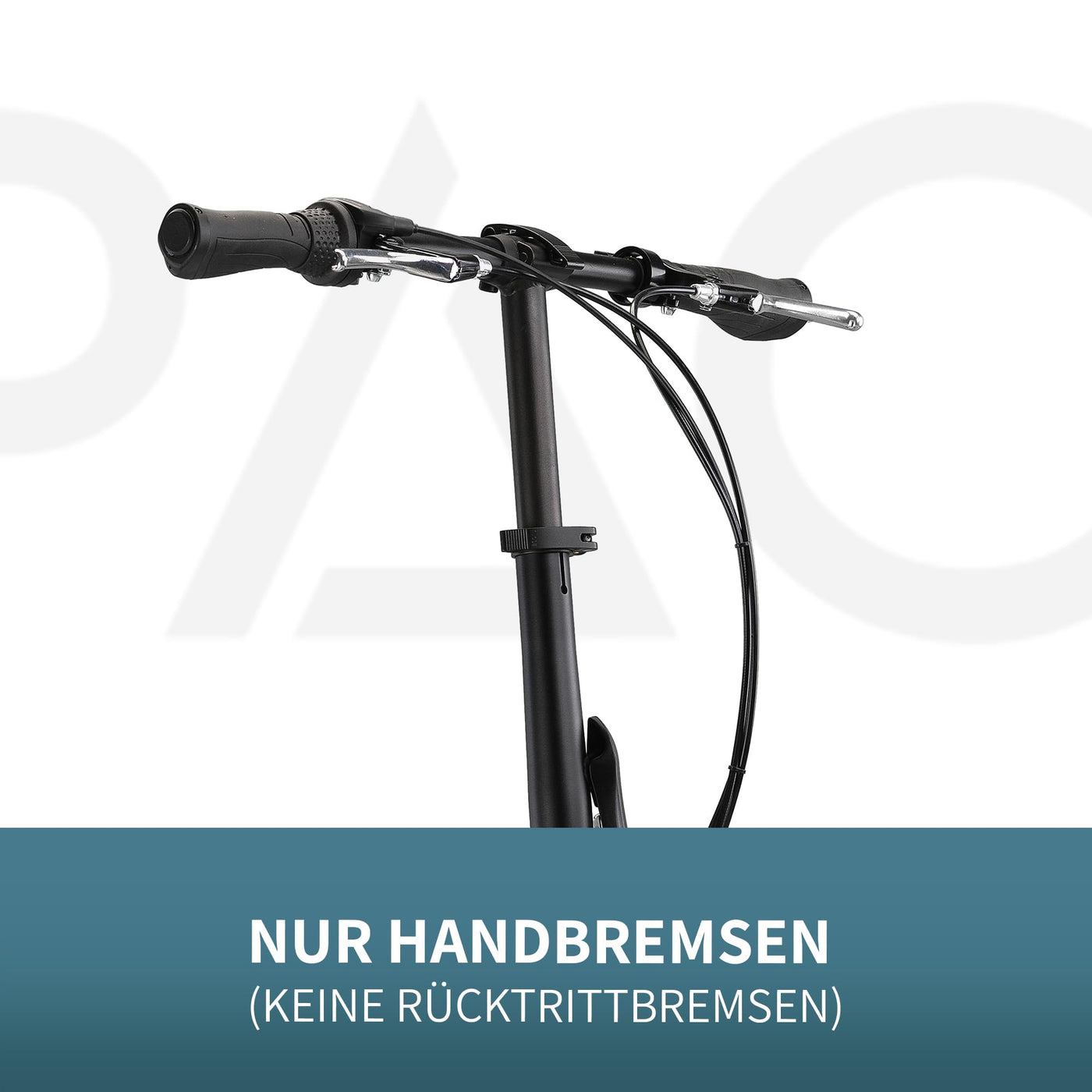 PACTO Seven - Hollandrad Hochwertiges Klappfahrrad 27cm Aluminiumrahmen Bike 20 Zoll Aluminiumräder Bicycle, 3 Speed Shimano Gänge Faltrad Klapprad Fahrrad Klappfahrrad Für Erwachsene Schwarz