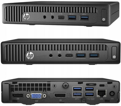 HP 18cm Silent Mini-PC Business Office Multimedia Computer mit 3 Jahren Garantie! Intel Pentium 4400T 2x2.90GHz - 16 GB DDR4-512 GB SSD - USB3 - Windows 11 Prof. 64-Bit - 7795