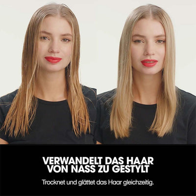 ghd duet hair style | 2-in-1 Glätteisen + Haartrockner, Hot Air Styler für die Verwandlung von nassem zu gestyltem Haar - Schwarz