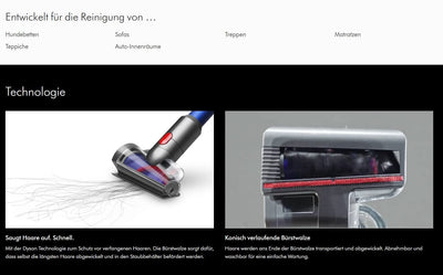 Dyson Haardüse Aufsatz Staubsauger, Kunststoff (Gehäuse)