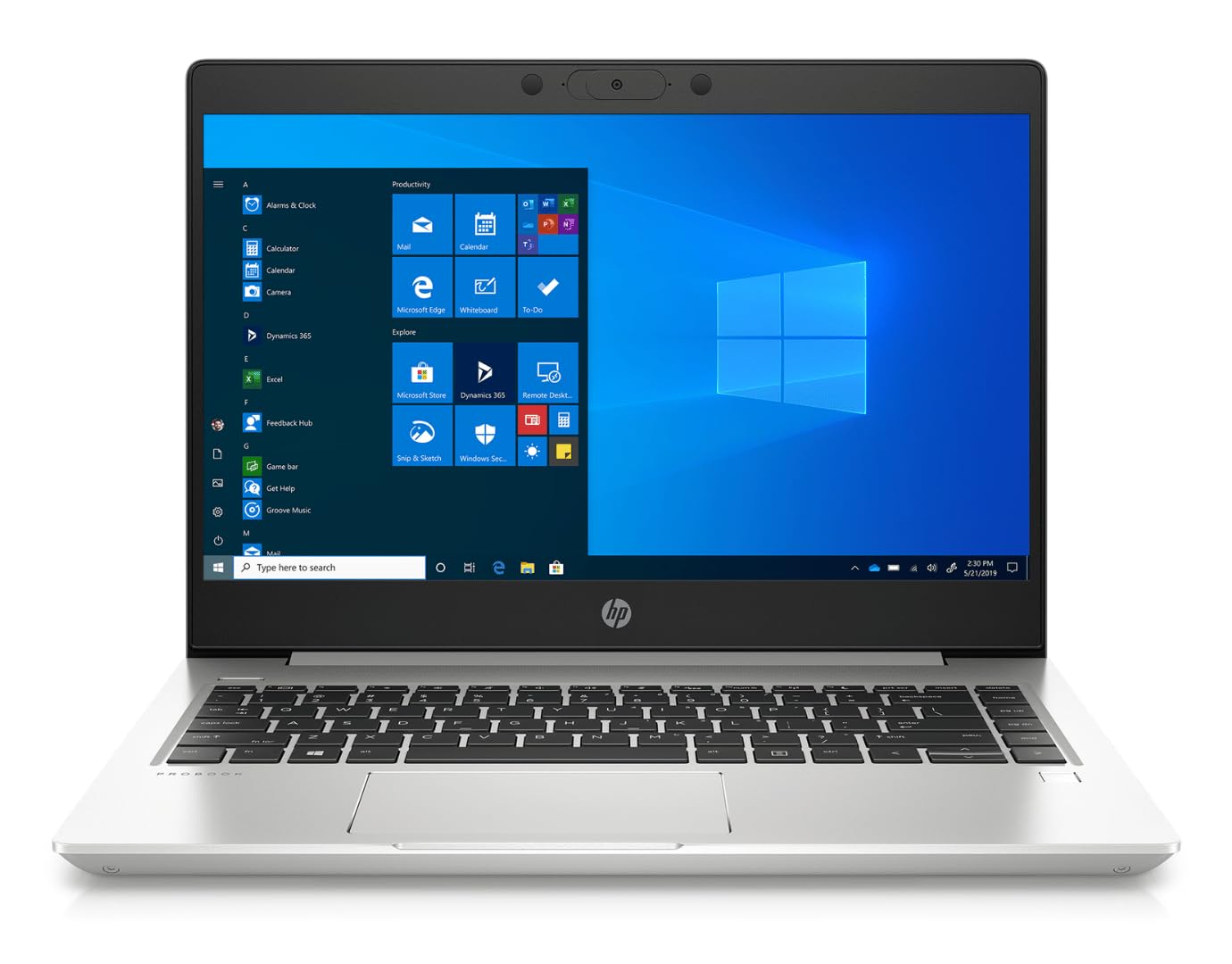HP ProBook 440 G7 14 Zoll 1920x1080 Full HD Intel Core i5 10210U 512GB SSD Festplatte 16GB Speicher Windows 11 Pro LTE Webcam Notebook Laptop (Generalüberholt)