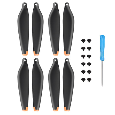 24Pcs Propeller für DJI Mini 4 Pro/Mini 3 Pro Ersatzpropeller Blätter Geräuscharm Flügel 6030F Luftschrauben DJI Mini 3 / 4 Pro Drohnenzubehör Exklusive Schrauben & Schraubendreher Orange