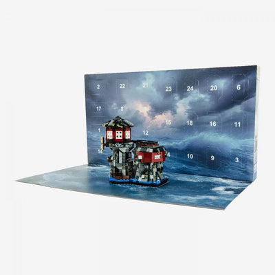 BlueBrixx Pro Planetarium des Astronomen - Adventskalender, Bauset für Erwachsene und Kinder, Klemmbausteine-Set aus 1005 Teilen, 108772