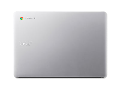Acer Chromebook 314 (CB314-2H-K0VA) Laptop | 14" FHD Display | MediaTek Octa-Core ARM Cortex A73/A53 (MT8183) | 4 GB RAM | 64 GB eMMC | Mali-G72 MP3 GPU | Google ChromeOS | Silber