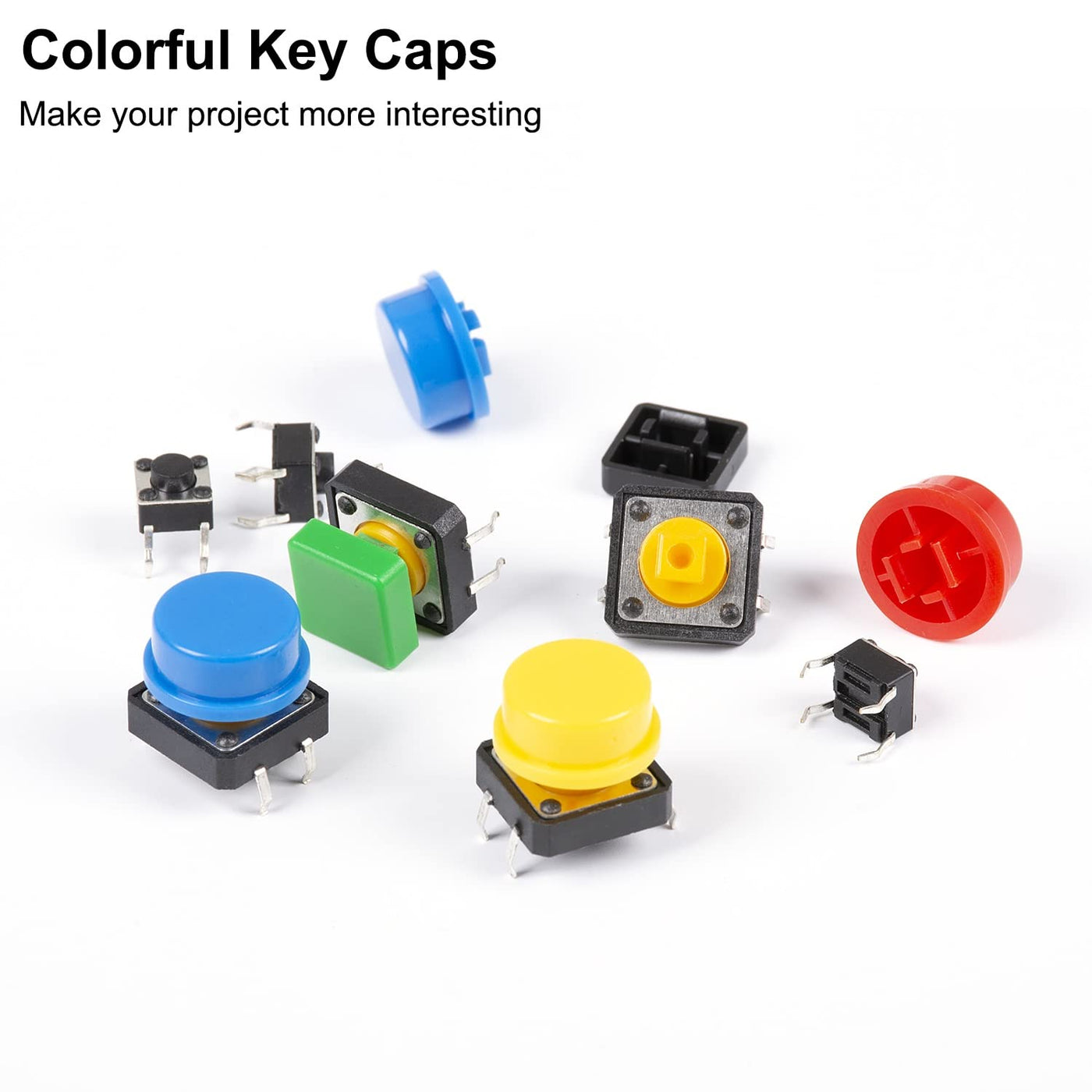 Miuzei Basic Starter Kit für Arduino Projekte mit Steckboard, Power Supply Modul, Jumperkabel, Resistors, LED, Elektronik Steckbrett Breadboard Set, Kompatibel mit Raspberry Pi