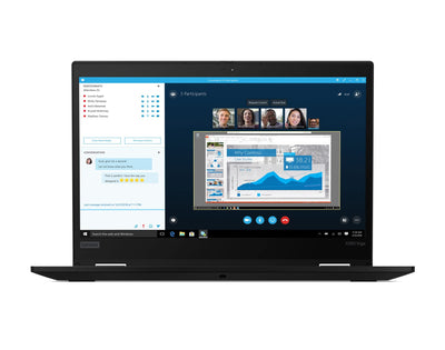 Lenovo ThinkPad X390 Yoga 13,3 Zoll Touch Display Intel Core i5 8365U 256GB SSD Festplatte 8GB Speicher Windows 11 Pro inkl. Software Paket LTE Fingerprint Notebook Laptop (Generalüberholt)