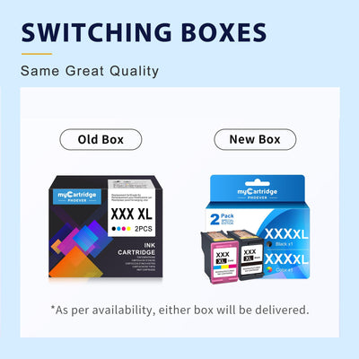 MYCARTRIDGE PHOEVER 901XL Ersatz für druckerpatronen HP 901 schwarz，für HP Officejet 4500 druckerpatronen, für HP OfficeJet J4580 J4680 J4624 J4524 J4525 G510 Drucker (1 Schwarz,1Farbe)