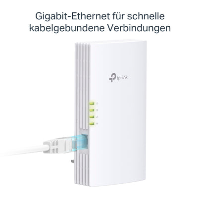 TP-Link TL-WPA7817 KIT Powerline Adapter WLAN, AV1000, WiFi 6 AX1500 Dualband, Gigabit Ethernet, Plug & Play, Kompatibel mit Allen HomePlug AV/AV2 Powerline Adaptern