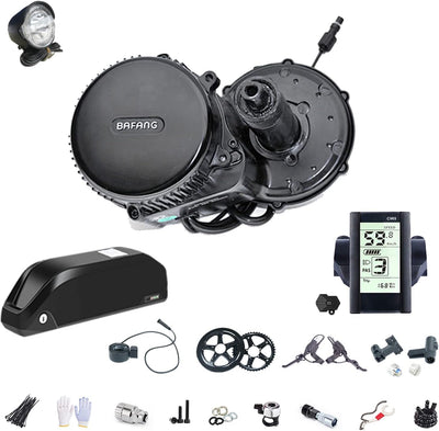 BAFANG BBS01B 36V 250W Motor Kit Elektrofahrrad Umbausatz Fahrradmotor Elektromotor für Fahrrad, optionaler Akku 13/15,6/17,4/19,2/24 Ah