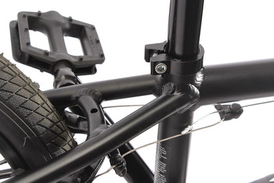 KHEbikes BMX Fahrrad Barcode LL Aluminium, 20 Zoll, schwarz, patentierter Affix 360° Rotor, für Kinder und Jugendliche, superleichtes Gewicht - nur 10,0kg!