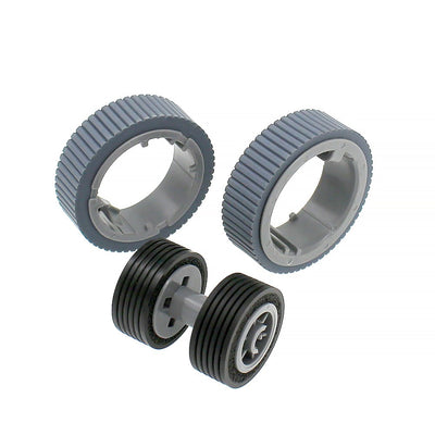 S-Union Scanner-Brems- und Schlagrollen-Set, kompatibel mit Fujitsu Fi-7160 Fi-7180 Fi-7260 Fi-7280 Teilenummer: PA03670-0001 PA03670-0002 Modell: FI-C728PR FI-C728BR