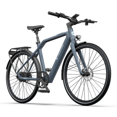 A Dece Oasis ADO e Bike Air30/Air30pro/Air30Ultra, 28 Zoll 700C, Elektrofahrrad,370,00 Wh Akku, ebike Damen/Herren, Riemenantrieb,ADO Smart APP,3,5-Zoll-IPS-Display (Air 30 Pro (2-Speed), Grau)