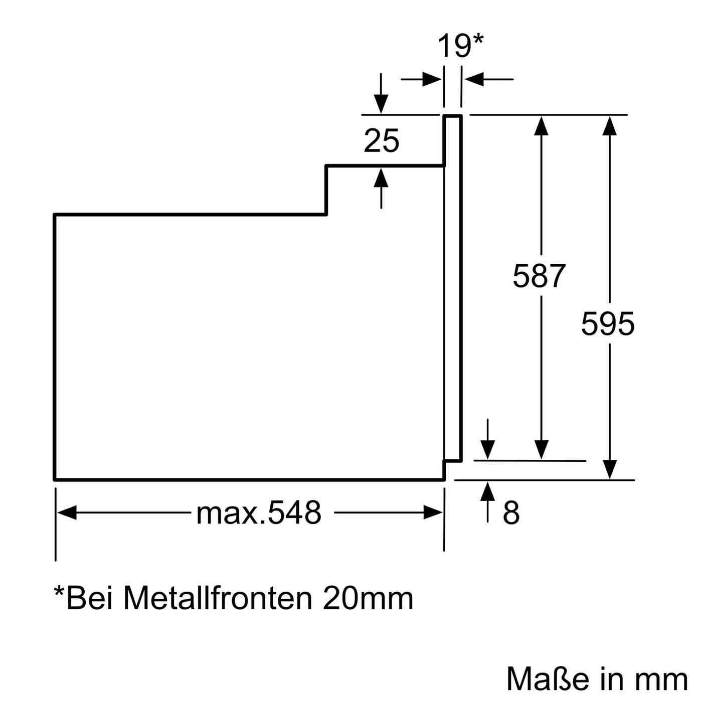 Siemens HB113FBS1, iQ100 Einbau-Backofen, 60 x 60 cm, Schwarz, Edelstahl, Schnellaufheizung, Gleichmäßig Bräunung durch 3D Heißluft, einfache Bedienung dank LED Display und versenkbarer Drehwähler