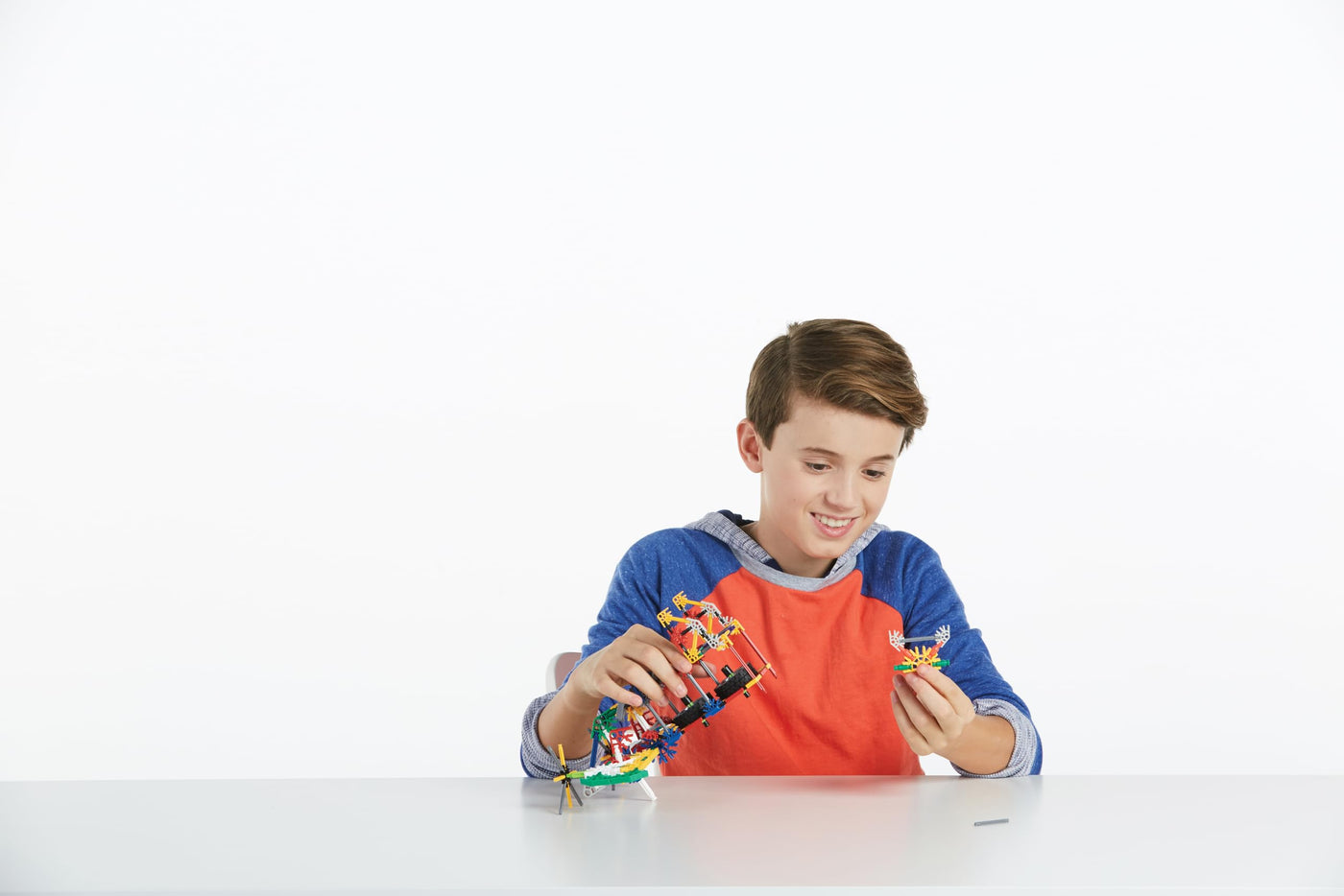 K'Nex Basic Fun Fantasie-Kreationsbereich 50 Modelle Baukasten, 417-teiliges Lernset, Technikspielzeug für Kinder, Konstruktionsspielzeug ab 5 Jahren, inkl. Aufbewahrungsbox