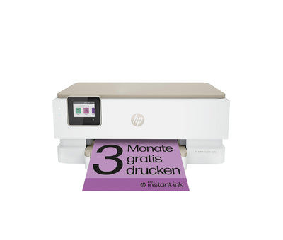 HP Envy Inspire 7220e Multifunktionsdrucker, Tintenstrahldrucker, 20€ Cashback, 3 Monate gratis drucken mit HP Instant Ink inklusive, HP+, Drucken, Scannen, Kopieren, Fotodruck, DIN A4, WLAN, Airprint