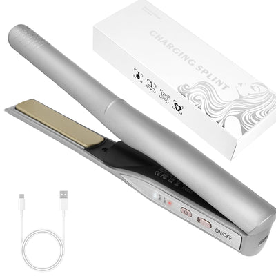 Alaoo Glätteisen Haarglätter,Verbesserte Version Ceramic Straight für Glatte & Glänzende Haare,Haarglätter Glätteisen Professioneller,2 in 1 Glätteisen Ideal Zum Glätten & Stylen von Locken und Wellen