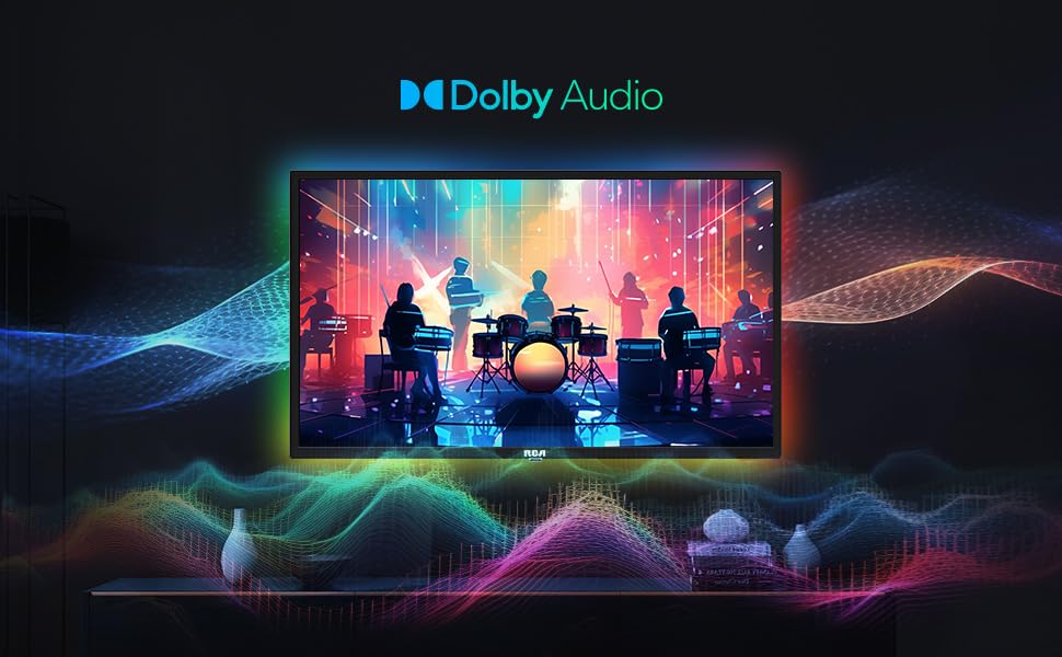 Antteq G42 Smart TV 42 Zoll Fernseher FHD 1080P, Voice Control,DAZN, Play Store,Bluetooth-Sprachfernbedienung,Netflix,Prime Video,Wi-Fi,Triple Tuner