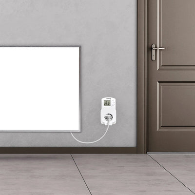 TROTEC Infrarot Wandheizung TIH 300 S – Heizleistung 300 W – Elektro Heizkörper, 605 x 505 mm, IP54