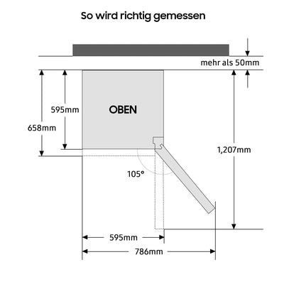 Samsung Kühl-Gefrier-Kombination, Kühlschrank mit Gefrierfach, 185 cm, 344 l Gesamtvolumen, 114 l Gefrierteil, AI Energy Mode, Edelstahl-Look, RL34C600CSA/EG