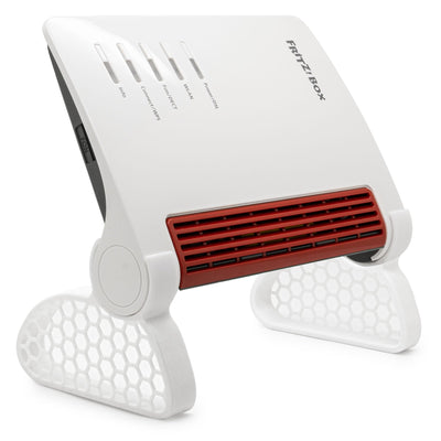 Ständer passend für AVM FritzBox 7690 Tischständer Router Halter Standfuß Belüftung Fuß Standfüße Aufsteller