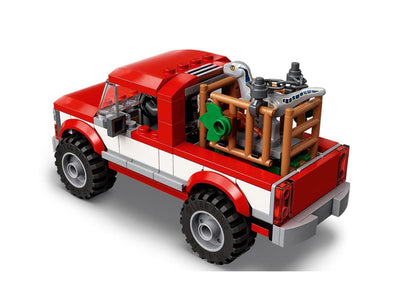 LEGO Jurassic World Blue & Beta in der Velociraptor-Falle, Spielzeugauto mit Dinosaurier Figuren, Geschenk für Kinder ab 6 Jahren 76946