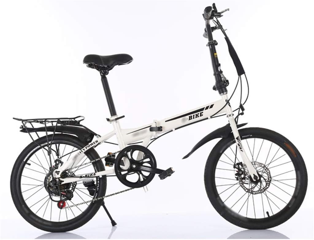 TYXTYX Klappfahrrad 20 Zoll Faltrad Klapprad Fahrrad,Herren Damen Jungen Folding 7 Gang,Geeignet für mehr als 110 cm