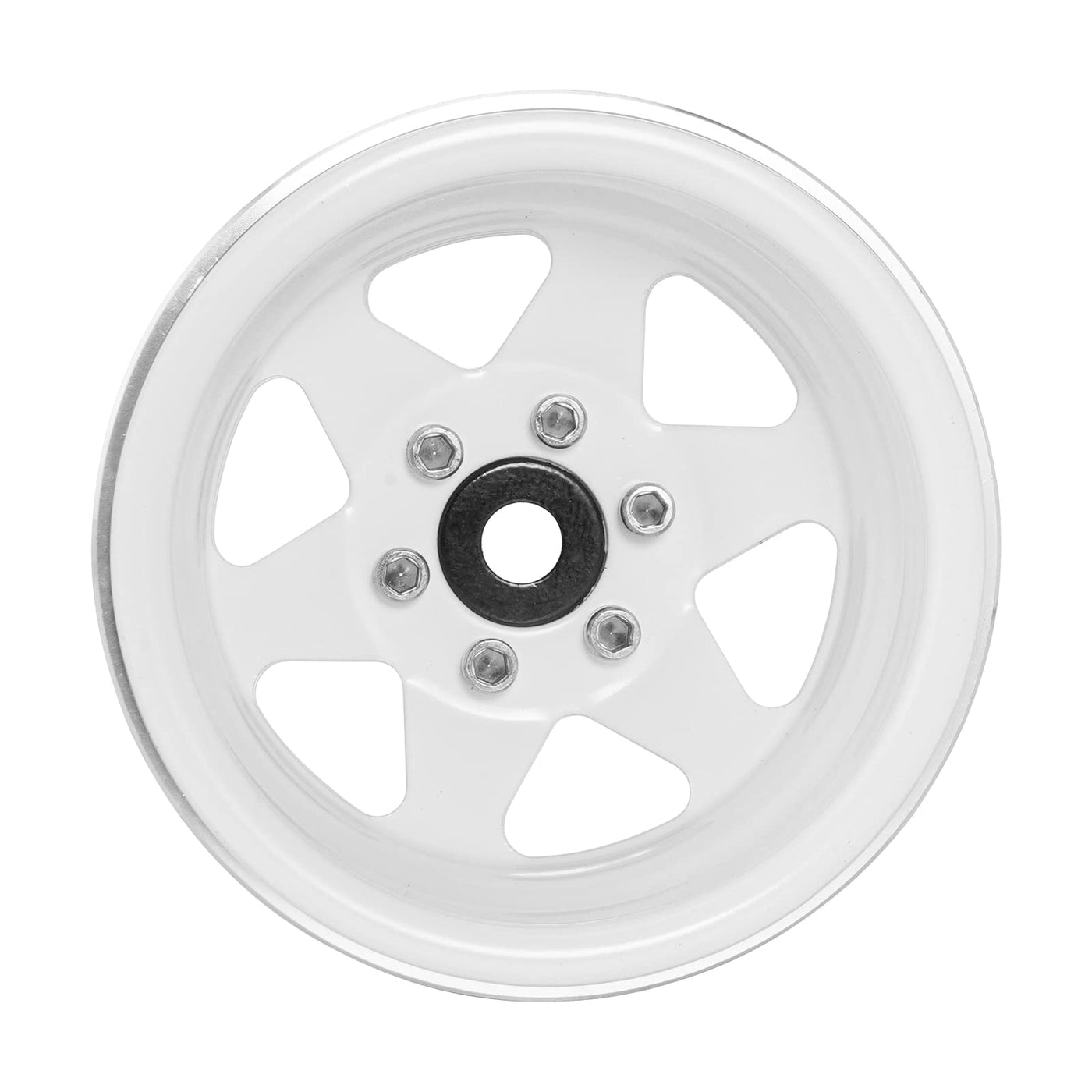 INJORA 1.9 Pneus Mud Terrain Roue Pneus Pour Axial SCX10 UTB18 TRX4 Redcat Gen8 VS4-10 1/10 RC Crawler Auto, Weiß