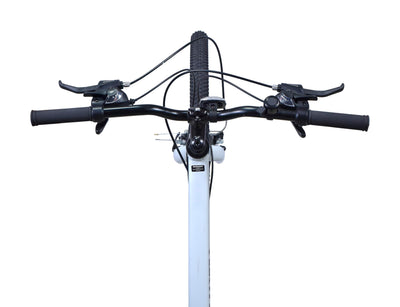 Wildtrak - Alu-Mountainbike, Erwachsene, 26 Zoll, 18-Gang, Shimano-Schaltung - Weiß