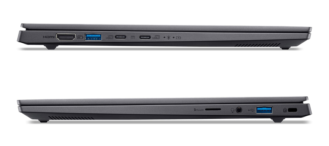 Acer Swift X 14 AI OLED (SFX14-61G-R4HP) KI Laptop, Copilot+ PC, 14" WQ2.8K OLED 120Hz Touch-Display, AMD Ryzen AI 9 365, 32GB RAM, 1TB SSD, NVIDIA GeForce RTX 5070, Windows 11, QWERTZ Layout