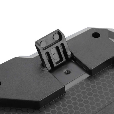 Tastatur-Maus-Set, USB Ergonomische dreifarbige Hintergrundbeleuchtung 104 Tasten Game Wired Keypad, für Computer Laptop Desktop, für Home Office