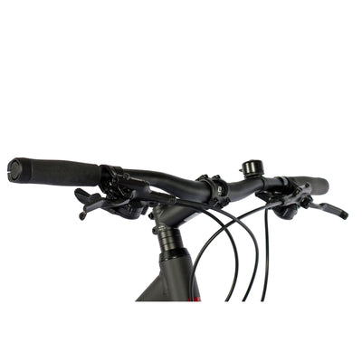 Airtracks Damen Trekking Fahrrad 28 Zoll Trekkingbike TR.2830 Trekkingrad Bike City 24 Gang Shimano ALIVIO RD-M3100 SGS Kettenschaltung Nabendynamo Schwarz Matt - Damen 48cm Körpergröße 155-170cm