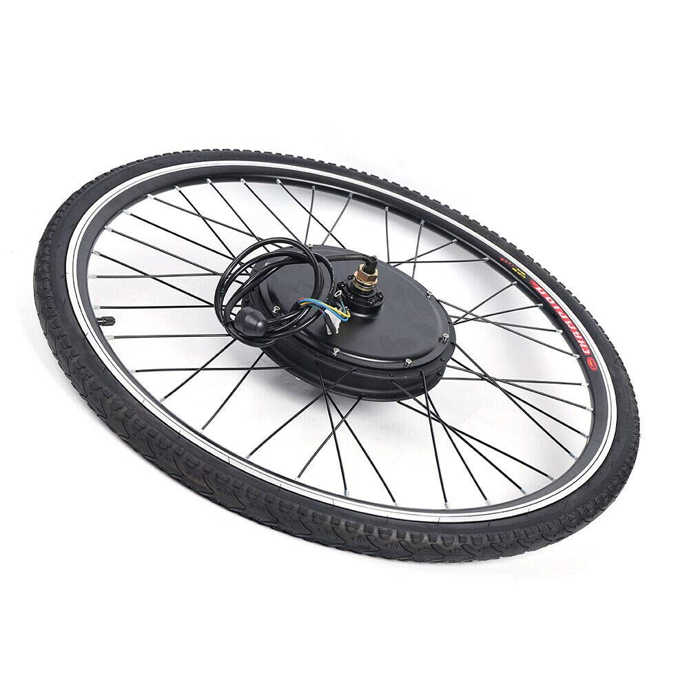 TaNeHaKi 28 Zoll Vorderrad E Bike Conversion Kit Elektrofahrrad Umbausatz Umrüstsatz Bike Fahrrad Kit Ebike Nachrüstsatz Vorderradaufhängung 48V 1000W