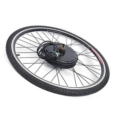TaNeHaKi 28 Zoll Vorderrad E Bike Conversion Kit Elektrofahrrad Umbausatz Umrüstsatz Bike Fahrrad Kit Ebike Nachrüstsatz Vorderradaufhängung 48V 1000W