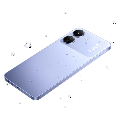 Xiaomi Poco C65 Smartphone 6,74 Zoll AMOLED DotDisplay, 256GB, 8GB RAM, Purple