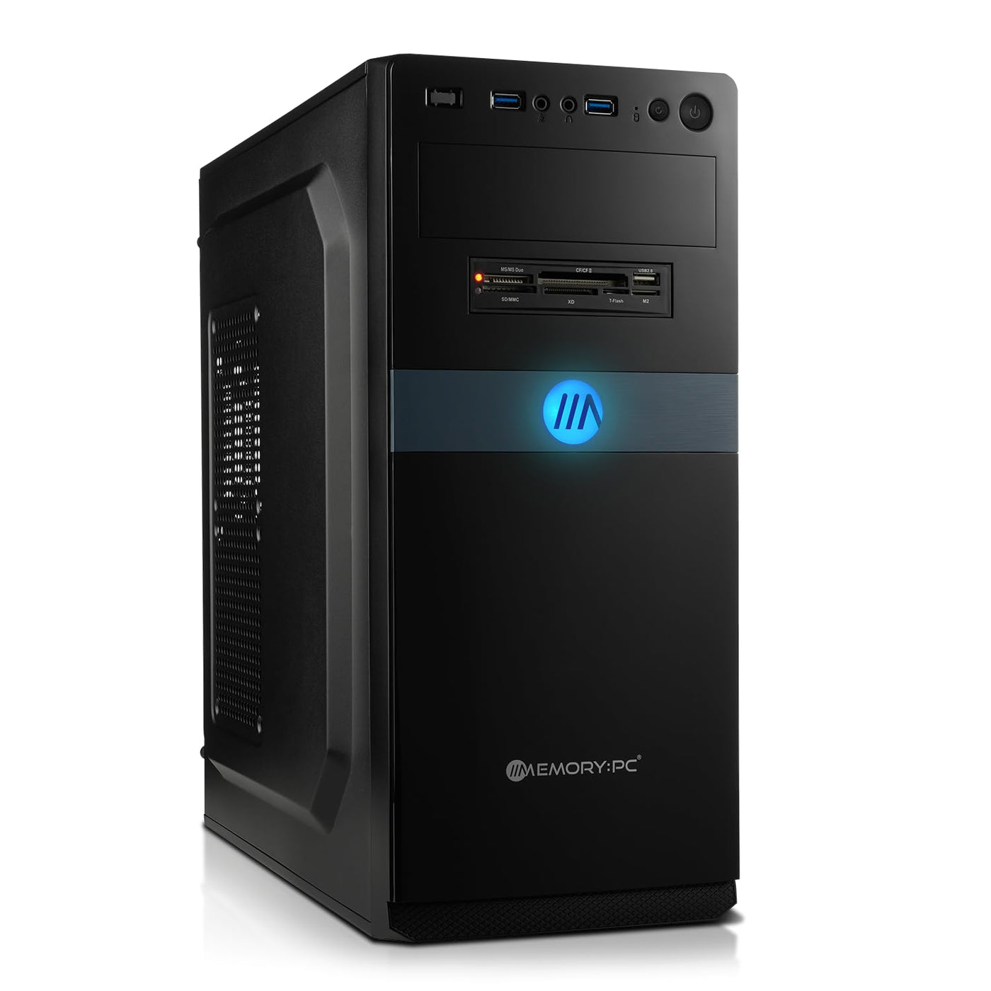 Memory PC Office PC/Multimedia AMD Ryzen 3 3200G 4X 4.0 GHz Turbo QuadCore, 16 GB DDR4, 1 TB SSD, AMD Radeon Graphics, Win 11 Pro 64bit