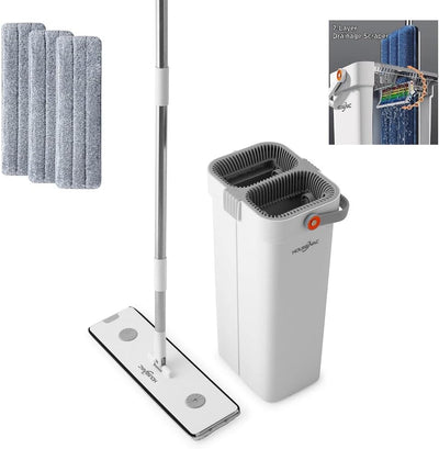 HouseVac Zentralstaubsauger HV-755ST-35H + Premium Reinigungszubehör-Kit 7.5m zur Reinigung Ihres Hauses|Saugkraft 755 AirWatts|Ametek Motor-1700W 2 Turbinen Soft Start/Stop| Hybridzyklonfiltration