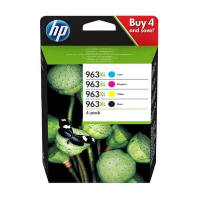HP 963 XL (3YP35AE) Kit 4 Originalpatronen HP OfficeJet Pro 9010 OfficeJet Pro 9012 OfficeJet Pro 9015